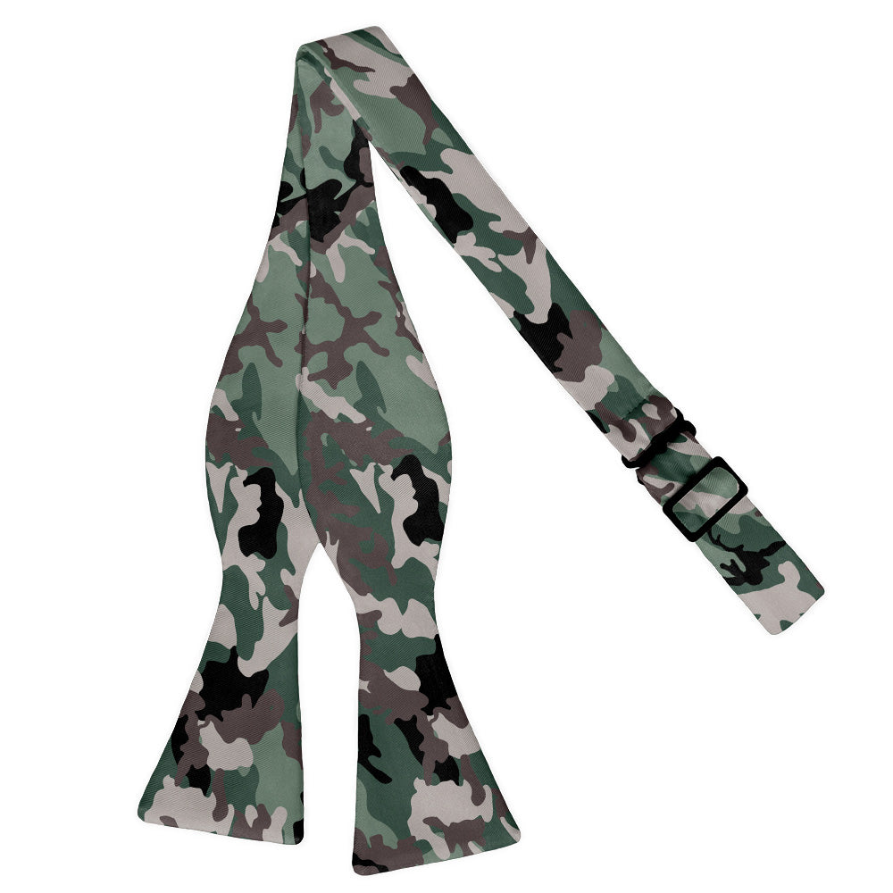 Camo Bow Tie - Self Tie Flat - Knotty Tie Co.