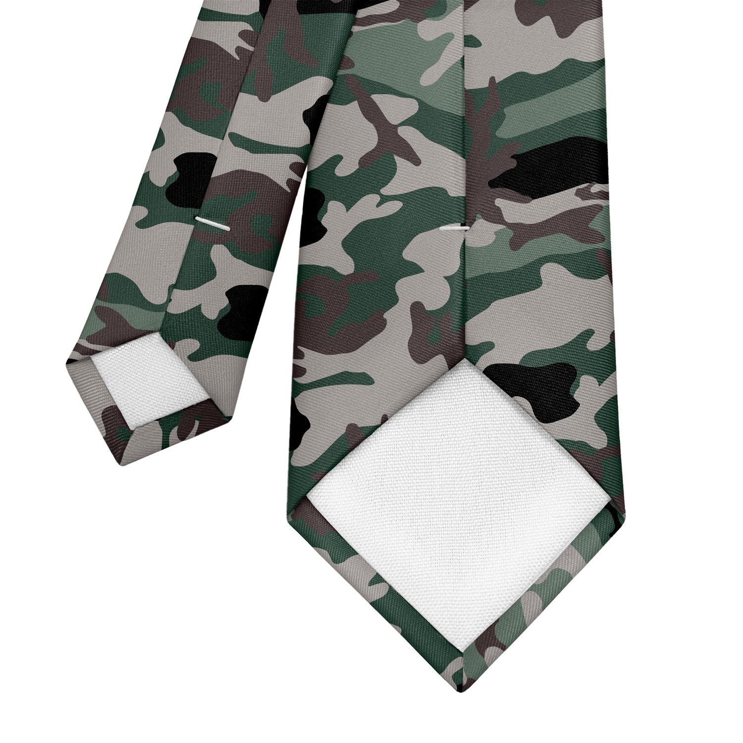 Camo Necktie - Tipping - Knotty Tie Co.