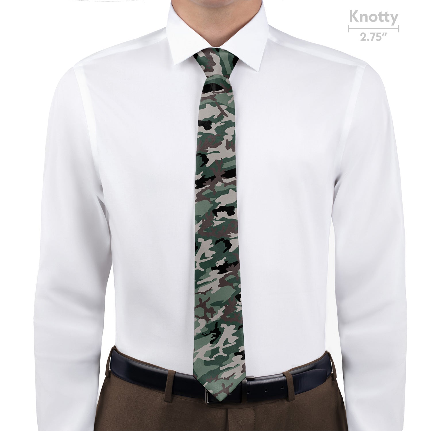 Camo Necktie - Knotty - Knotty Tie Co.