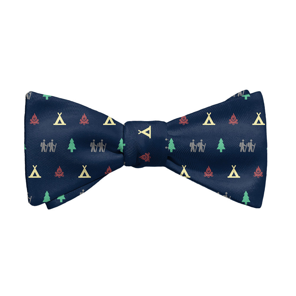 Camping With Friends Bow Tie - Adult Standard Self-Tie 14-18" -  - Knotty Tie Co.