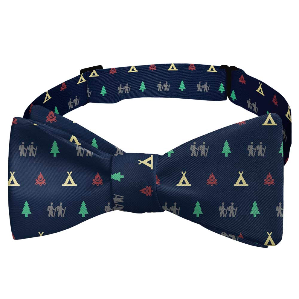Camping With Friends Bow Tie - Self Tie Bow Tie - Knotty Tie Co.