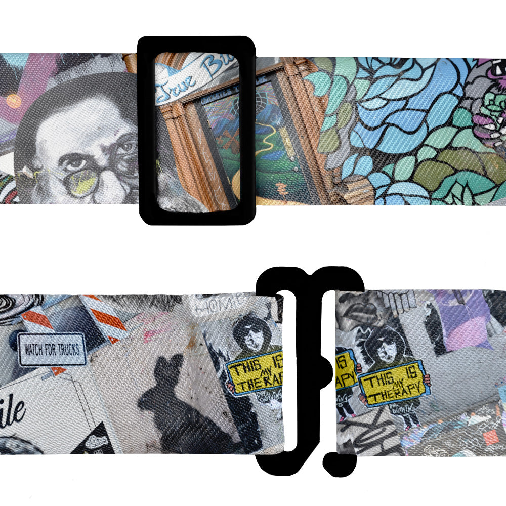 Cap Hill Street Art Bow Tie - Bow Tie Hardware - Knotty Tie Co.