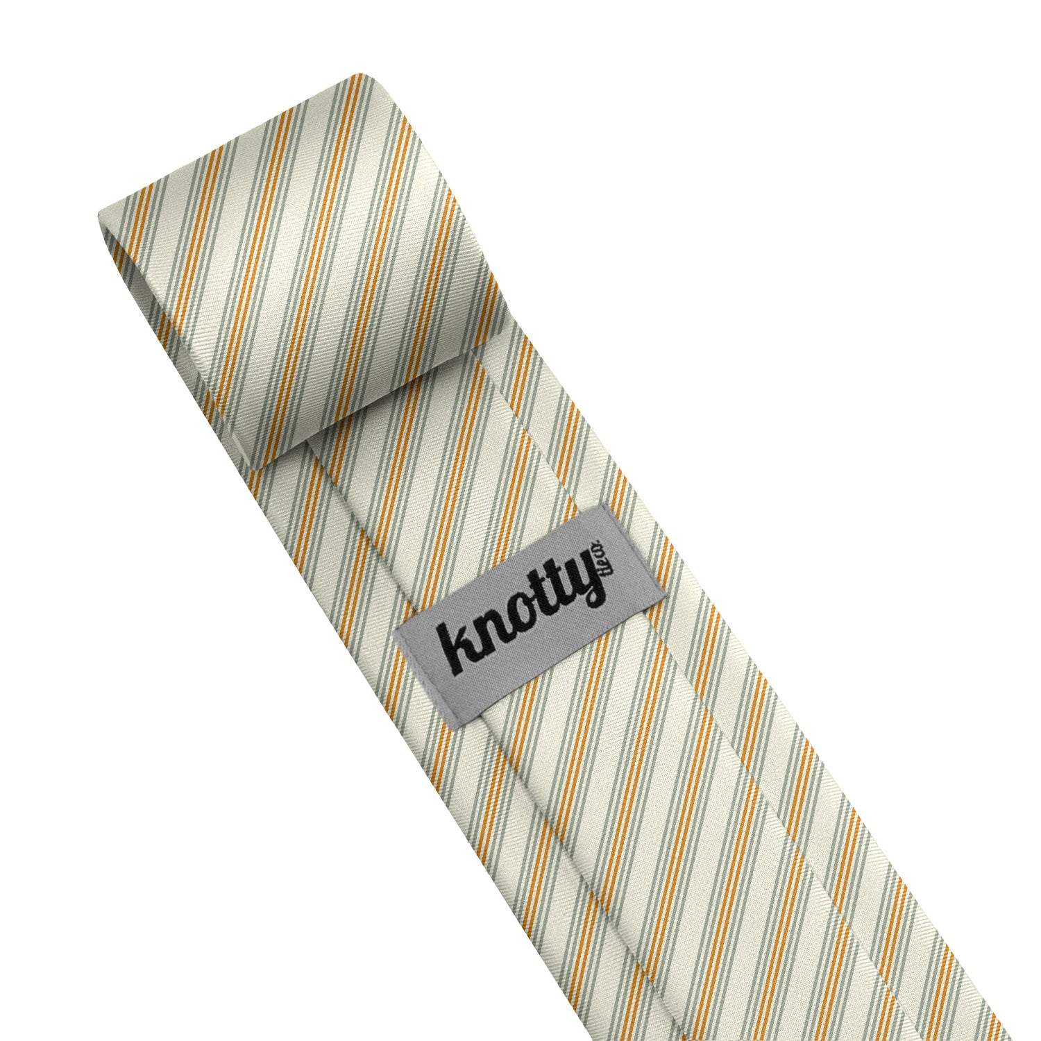 Capri Stripe Necktie - Tag - Knotty Tie Co.