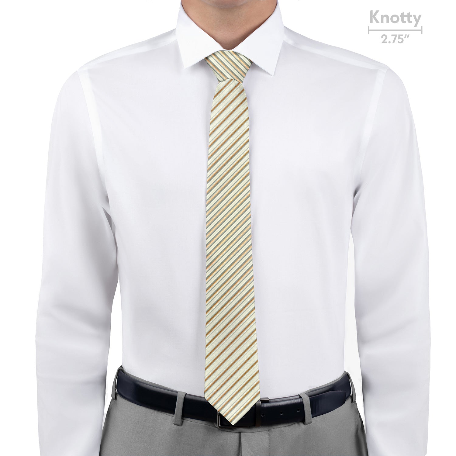 Capri Stripe Necktie - Knotty - Knotty Tie Co.