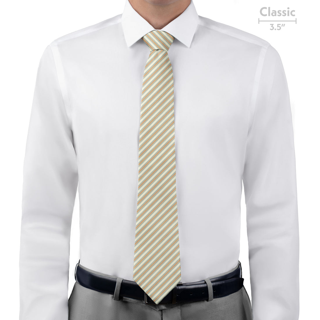 Capri Stripe Necktie - Classic  - Knotty Tie Co.