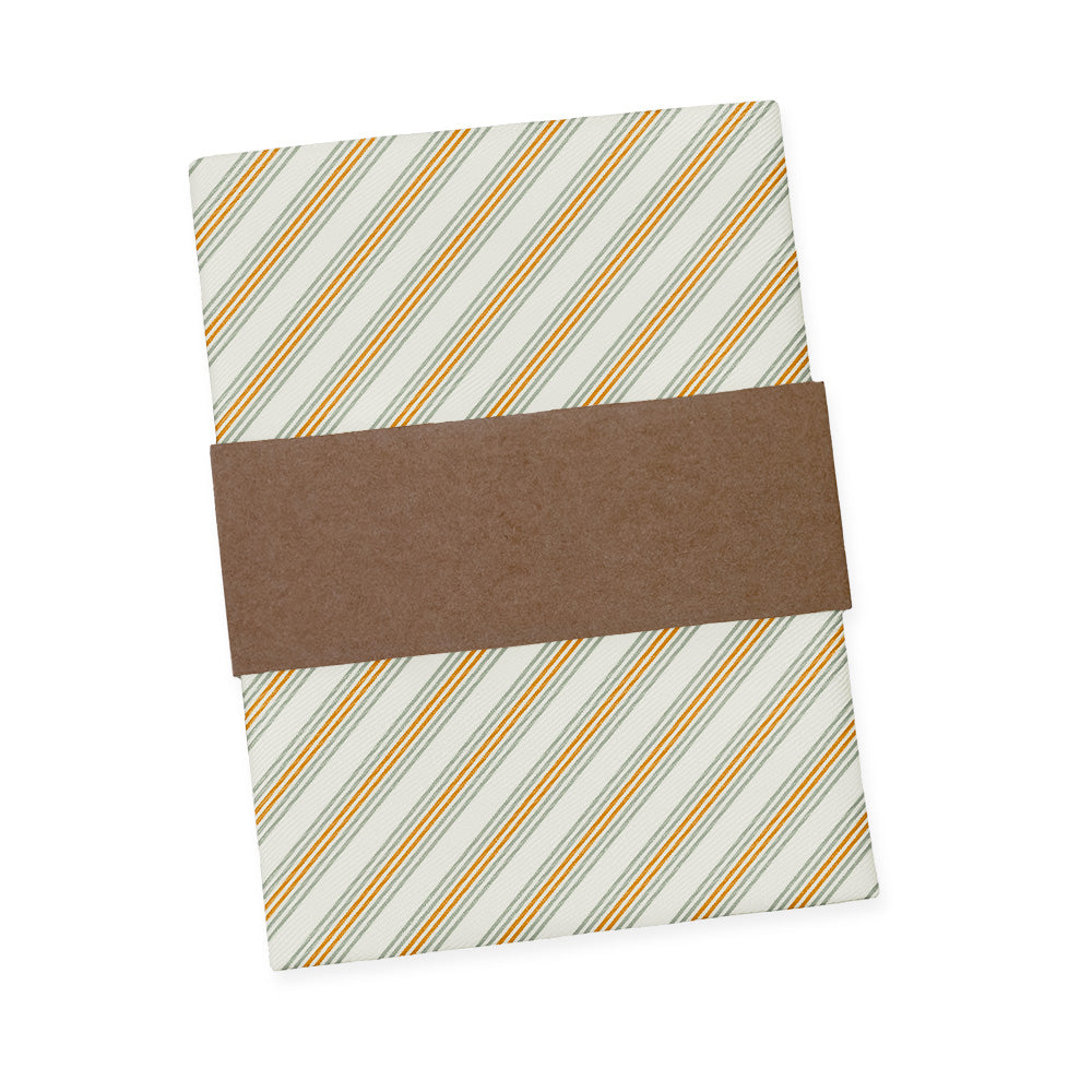 Capri Stripe Pocket Square - Packaging - Knotty Tie Co.
