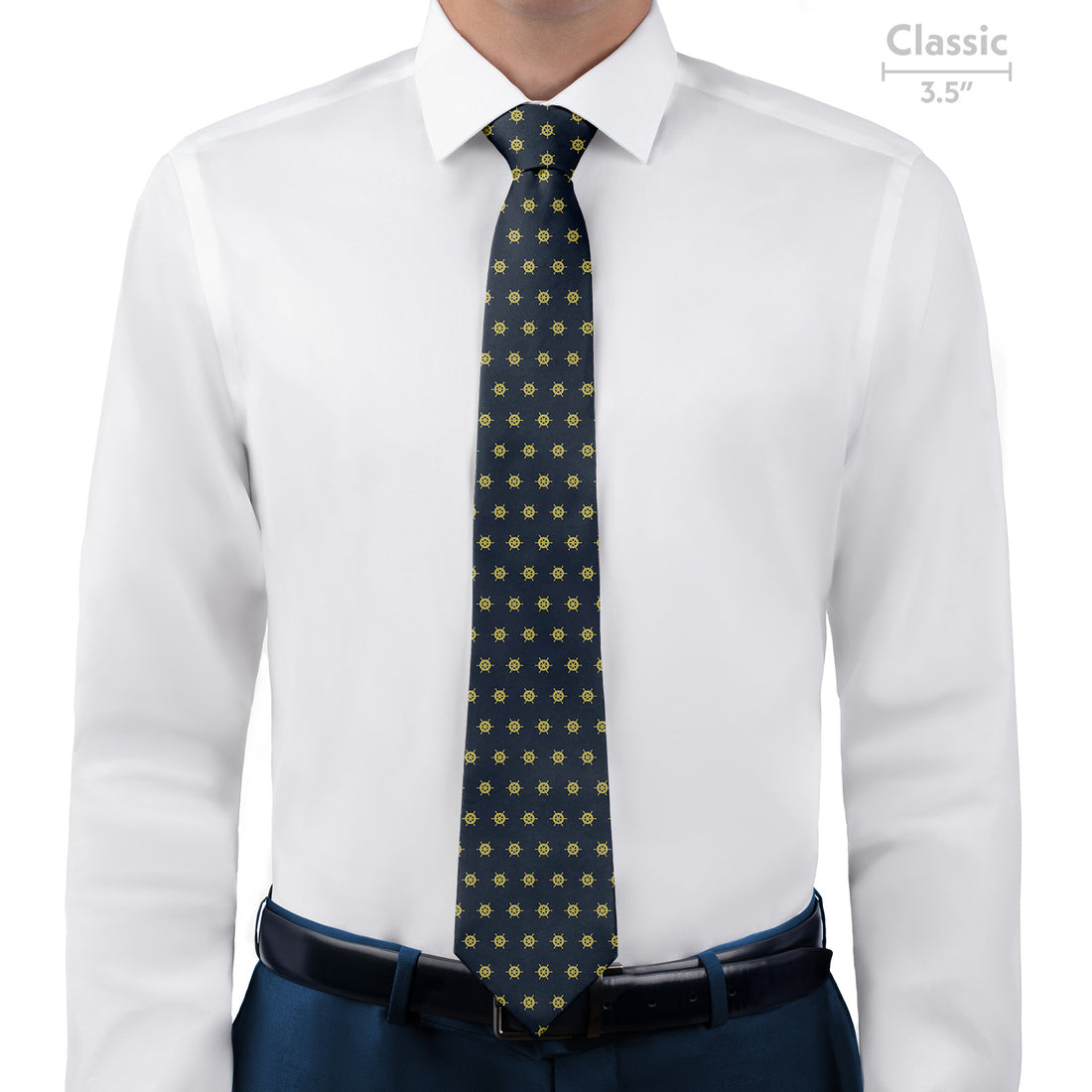 Captain's Wheel Necktie - Classic - Knotty Tie Co.