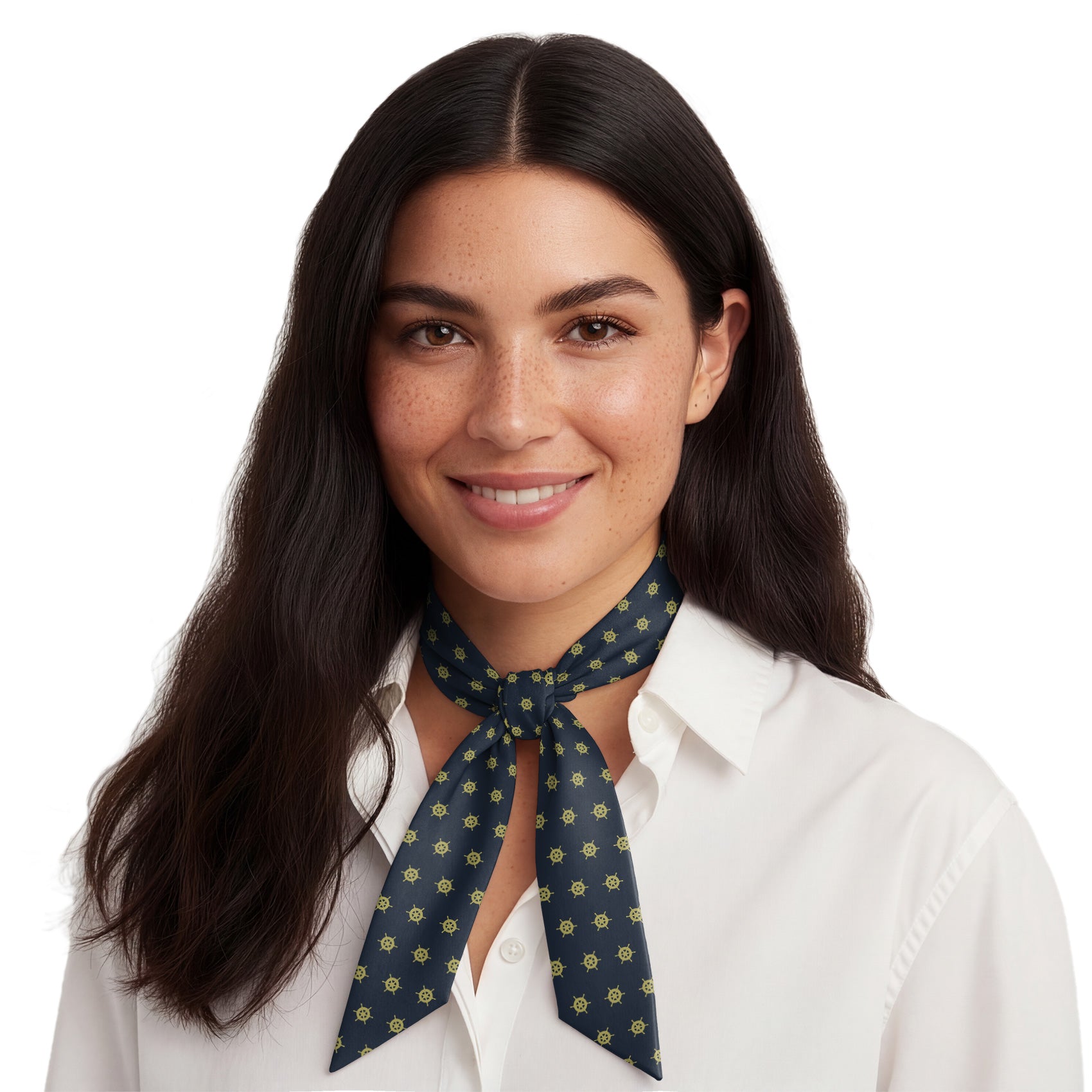 Captain's Wheel Hair Scarf - Neck Scarves - Knotty Tie Co.