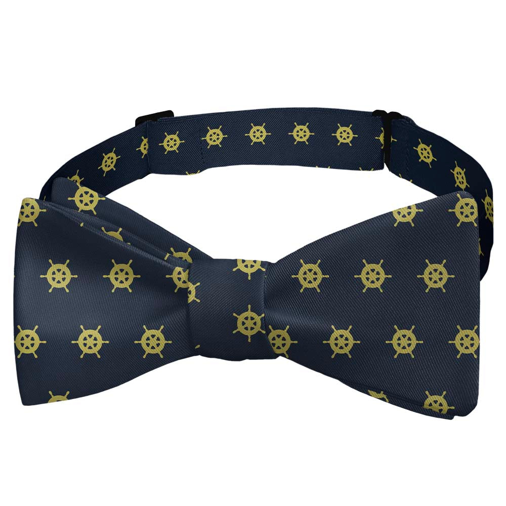 Captain's Wheel Bow Tie - Self Tie Bow Tie - Knotty Tie Co.