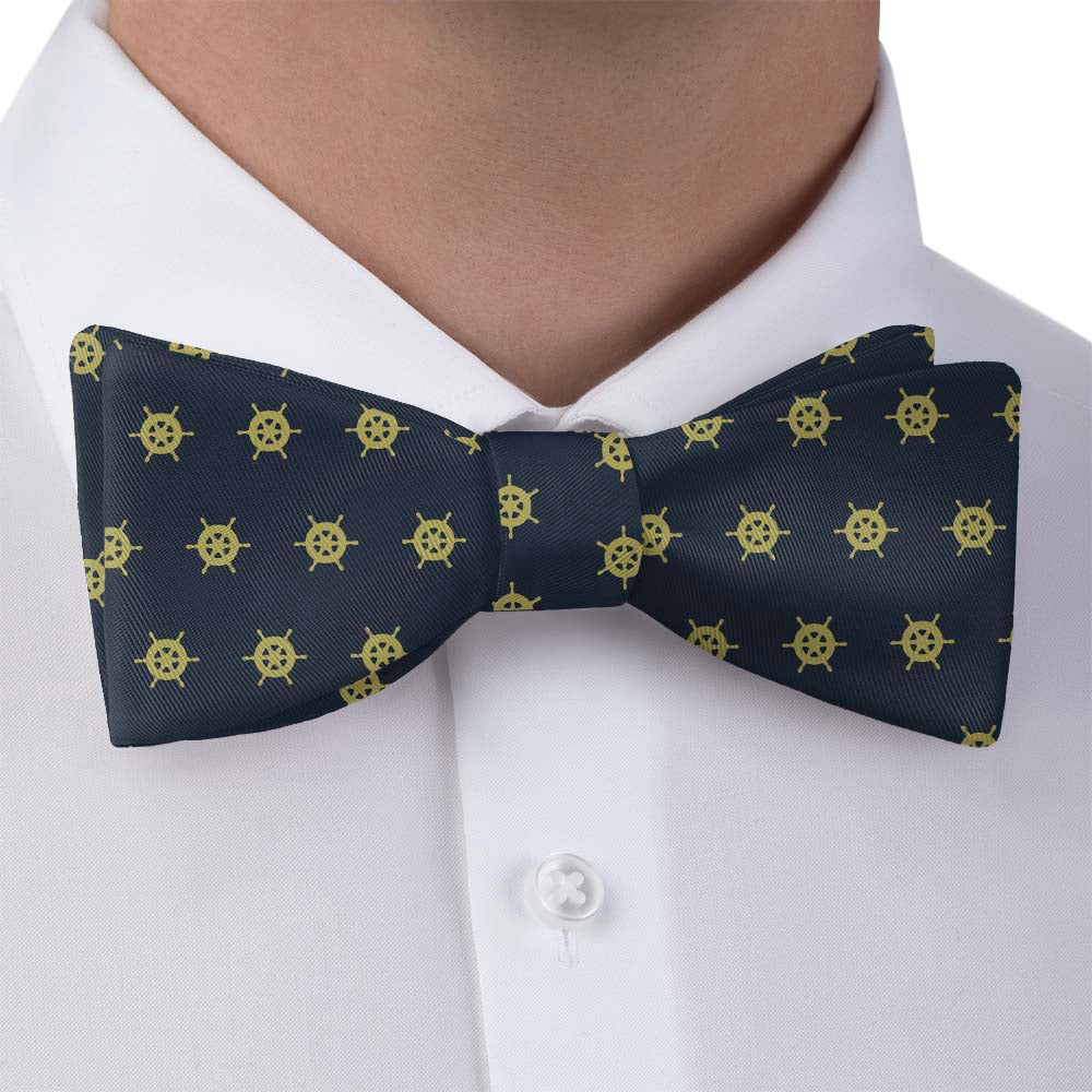 Captain's Wheel Bow Tie - Bow Tie with Dress Shirt - Knotty Tie Co.