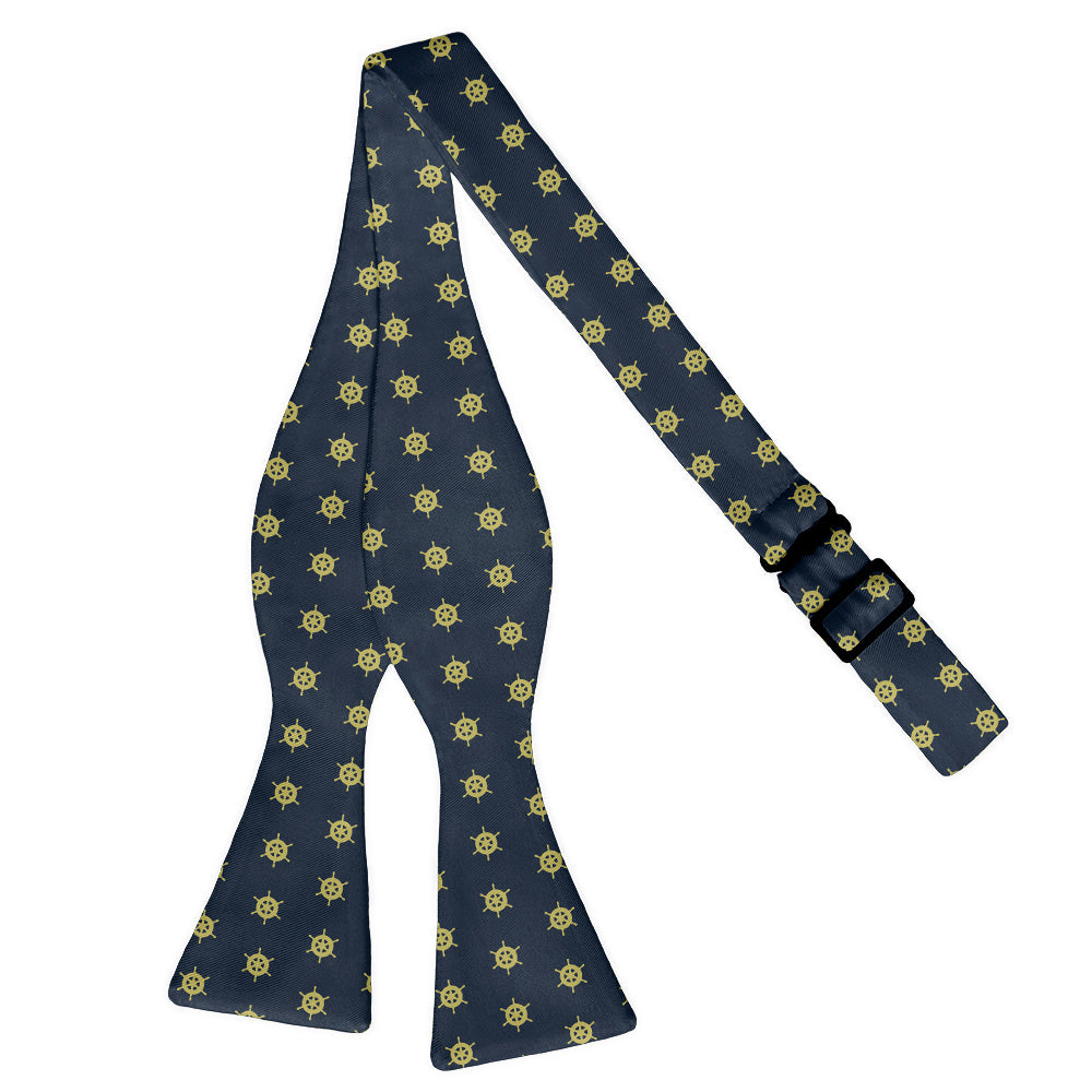 Captain's Wheel Bow Tie - Self Tie Flat - Knotty Tie Co.