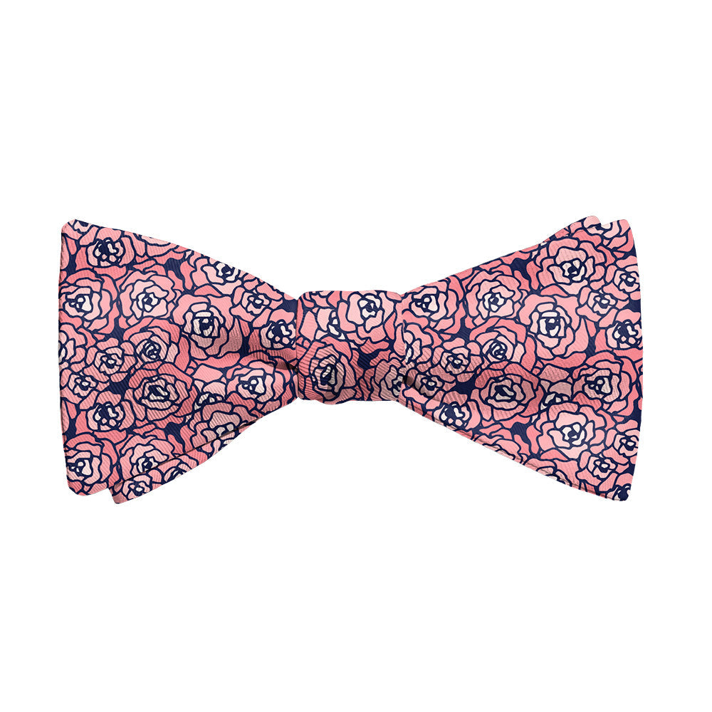 Carnation Mosaic Bow Tie - Adult Standard Self-Tie 14-18" -  - Knotty Tie Co.