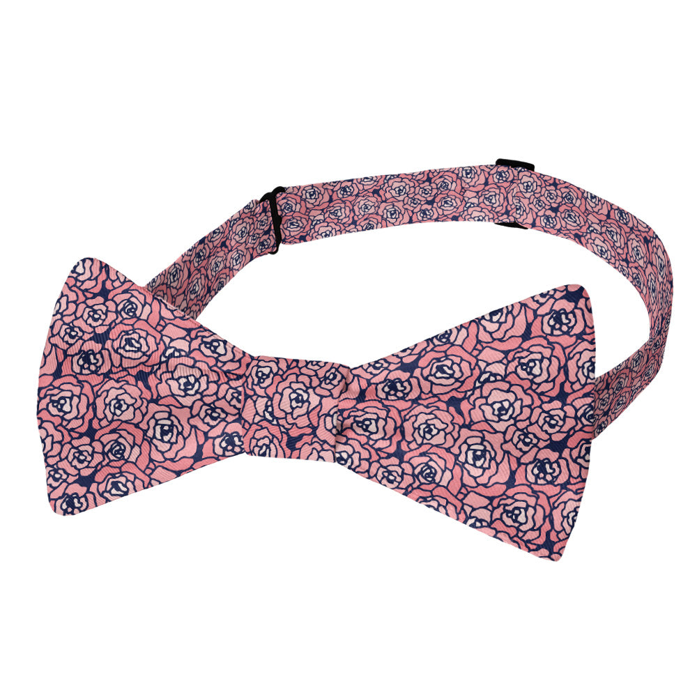 Carnation Mosaic Bow Tie - Adult Pre-Tied 12-22" -  - Knotty Tie Co.