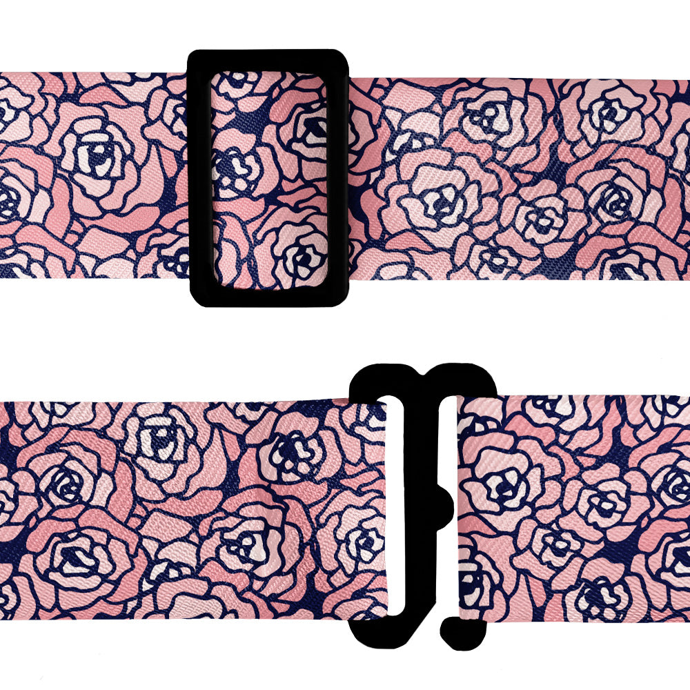 Carnation Mosaic Bow Tie - Bow Tie Hardware - Knotty Tie Co.
