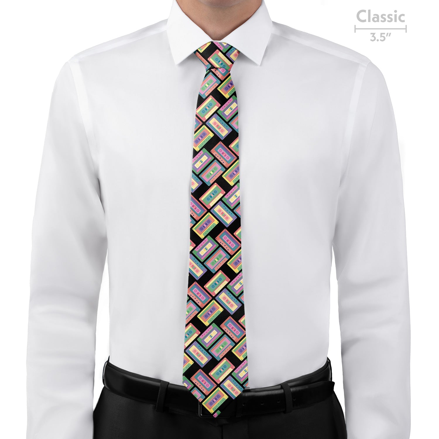 Cassette Necktie - Classic - Knotty Tie Co.