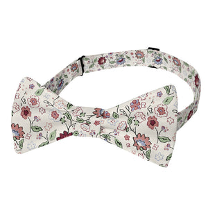 Cecile Floral Bow Tie - Adult Pre-Tied 12-22" -  - Knotty Tie Co.