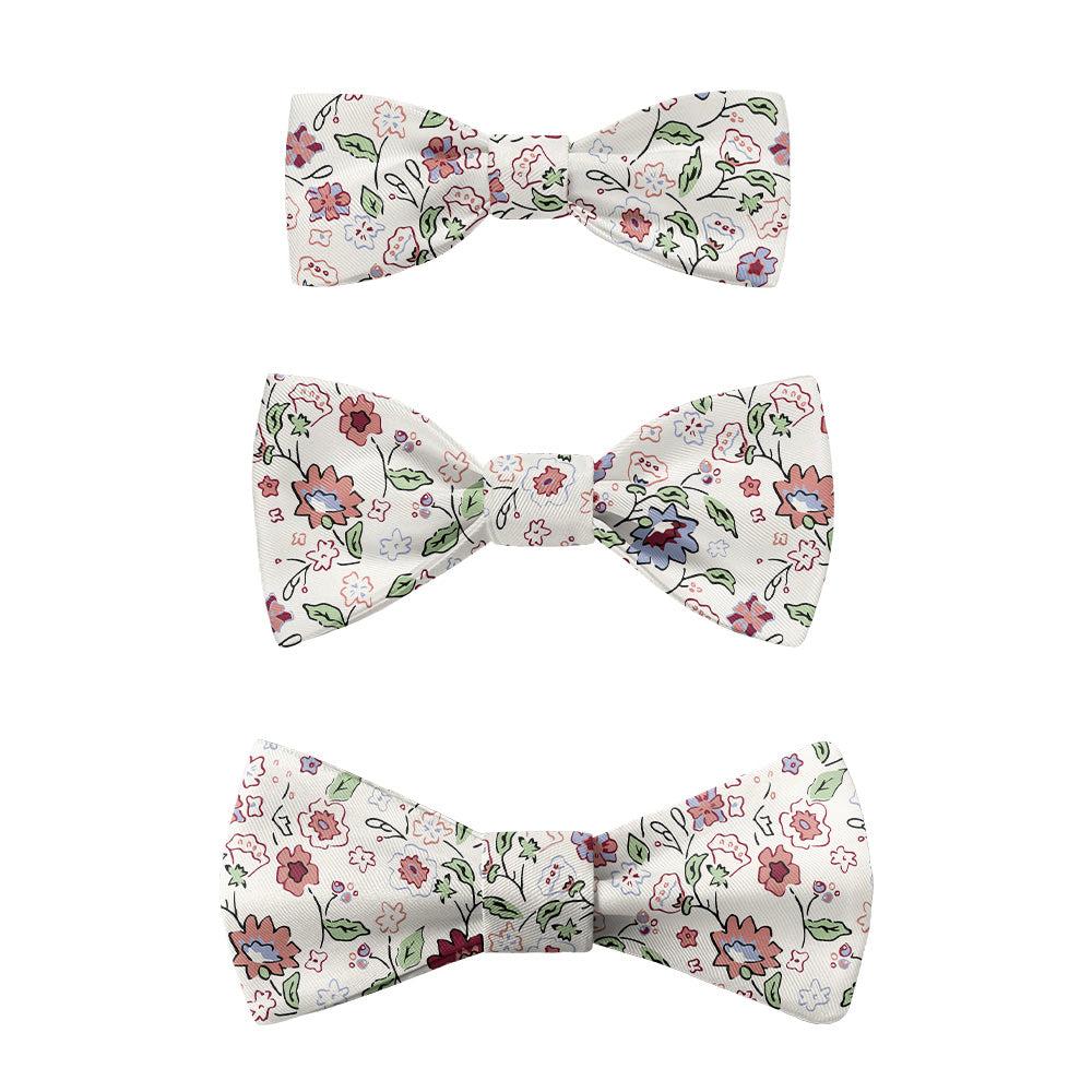 Cecile Floral Bow Tie -  -  - Knotty Tie Co.