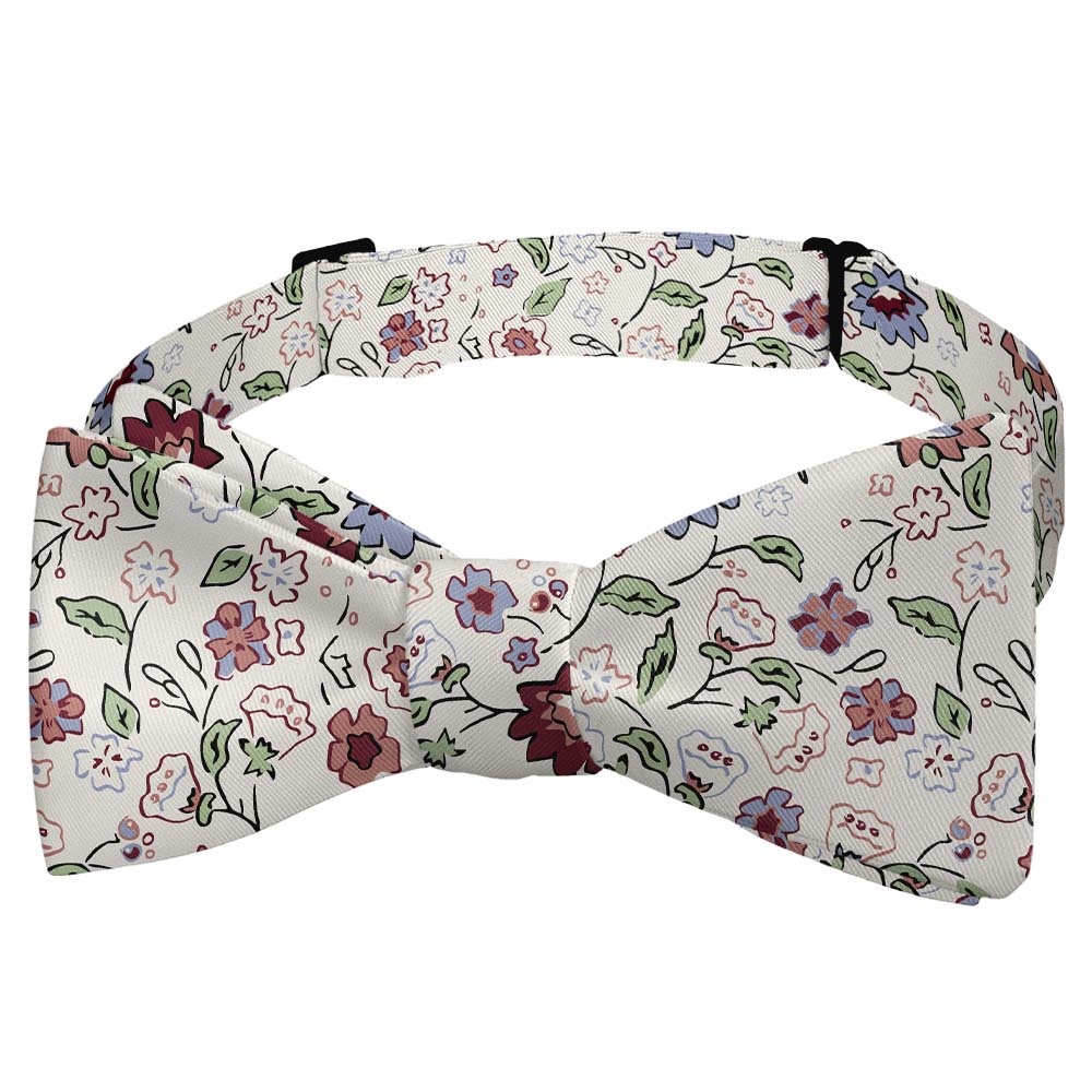 Cecile Floral Bow Tie - Self Tie Bow Tie - Knotty Tie Co.
