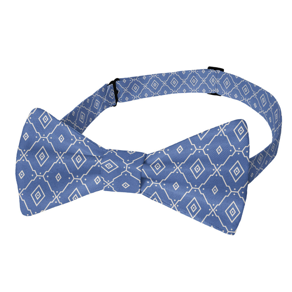 Ceramic Geometric Bow Tie - Adult Pre-Tied 12-22" -  - Knotty Tie Co.