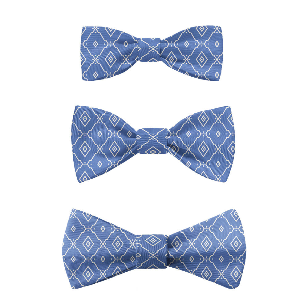 Ceramic Geometric Bow Tie -  -  - Knotty Tie Co.
