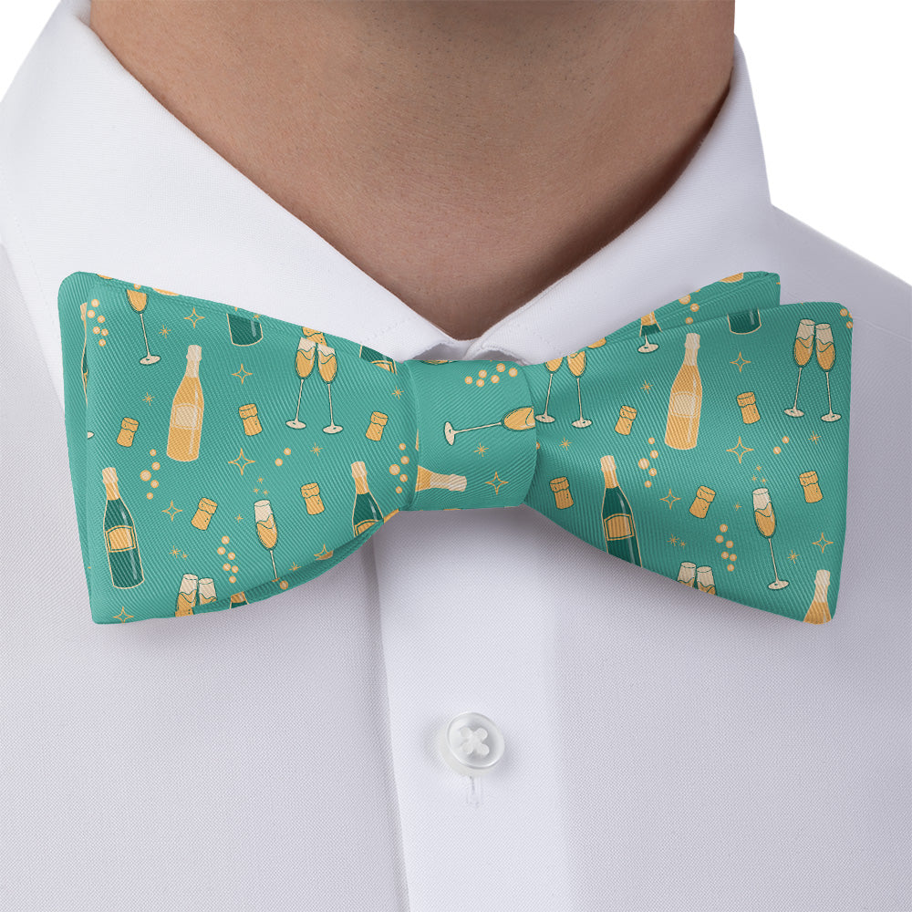 Champagne Bow Tie - Bow Tie with Dress Shirt - Knotty Tie Co.