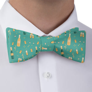 Champagne Bow Tie - Bow Tie with Dress Shirt - Knotty Tie Co.