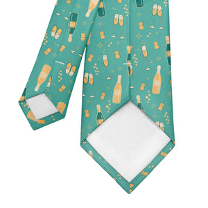 Champagne Necktie - Tipping - Knotty Tie Co.