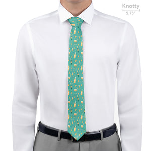 Champagne Necktie - Knotty - Knotty Tie Co.