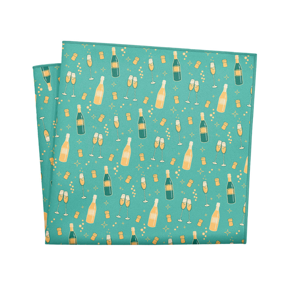 Champagne Pocket Square - 12" Square - Knotty Tie Co.