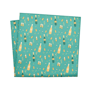 Champagne Pocket Square - 12" Square - Knotty Tie Co.