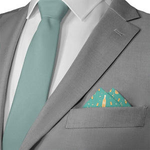 Champagne Pocket Square - Matching Necktie - Knotty Tie Co.