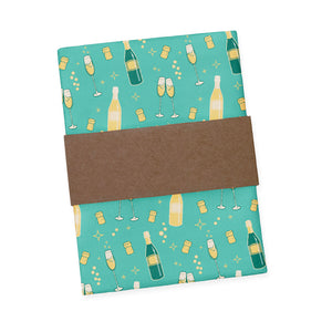 Champagne Pocket Square - Packaging - Knotty Tie Co.