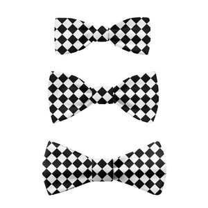 Checkered Tile Bow Tie -  -  - Knotty Tie Co.