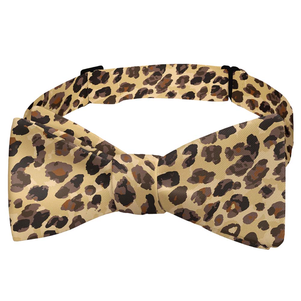 Cheetah Bow Tie - Self Tie Bow Tie - Knotty Tie Co.