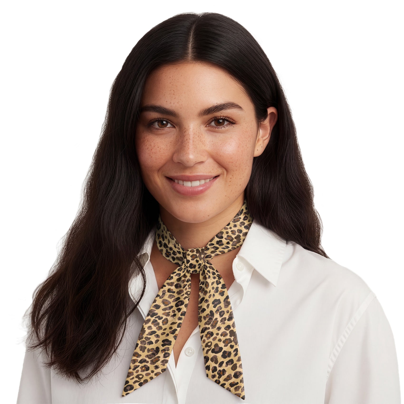 Cheetah Hair Scarf - Neck Scarves - Knotty Tie Co.