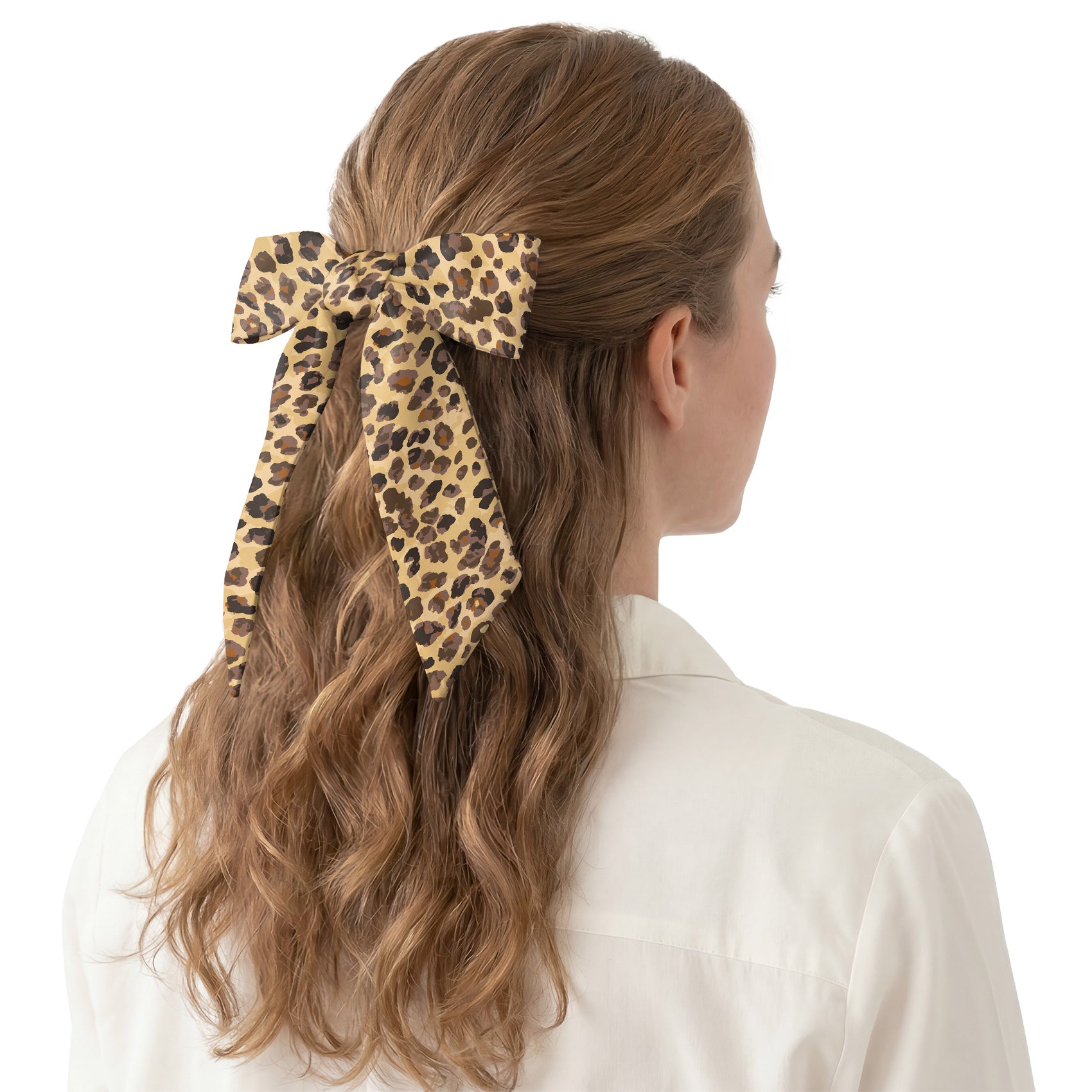 Cheetah Hair Scarf - Hair Scarf - Knotty Tie Co.