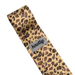 Cheetah Necktie
