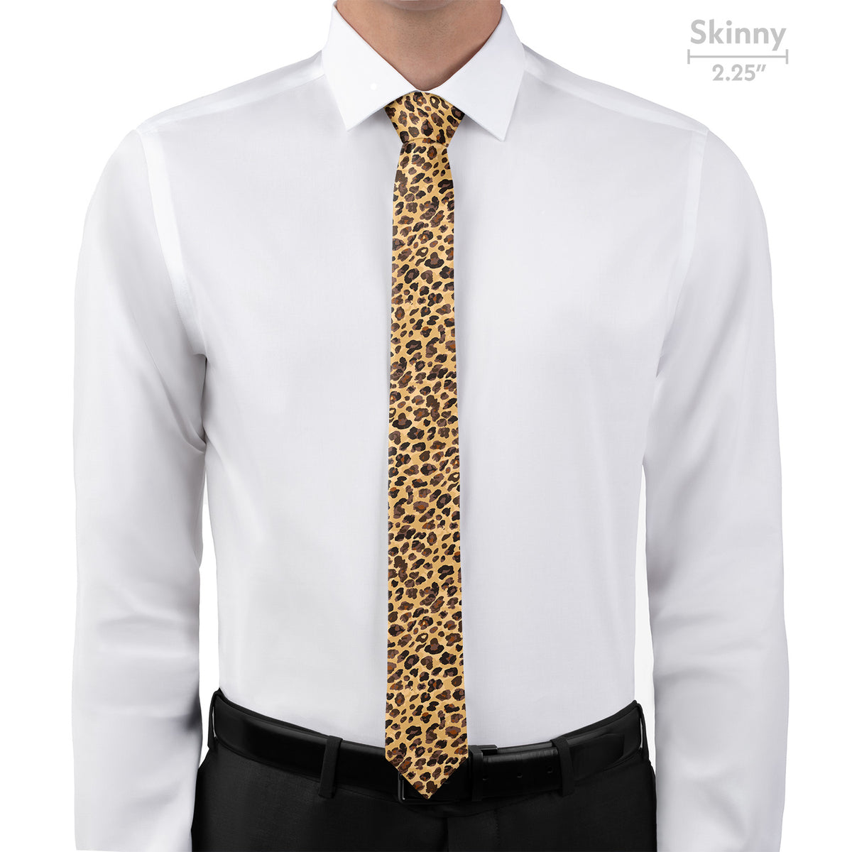 Cheetah Necktie