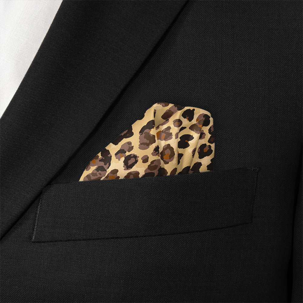 Cheetah Pocket Square