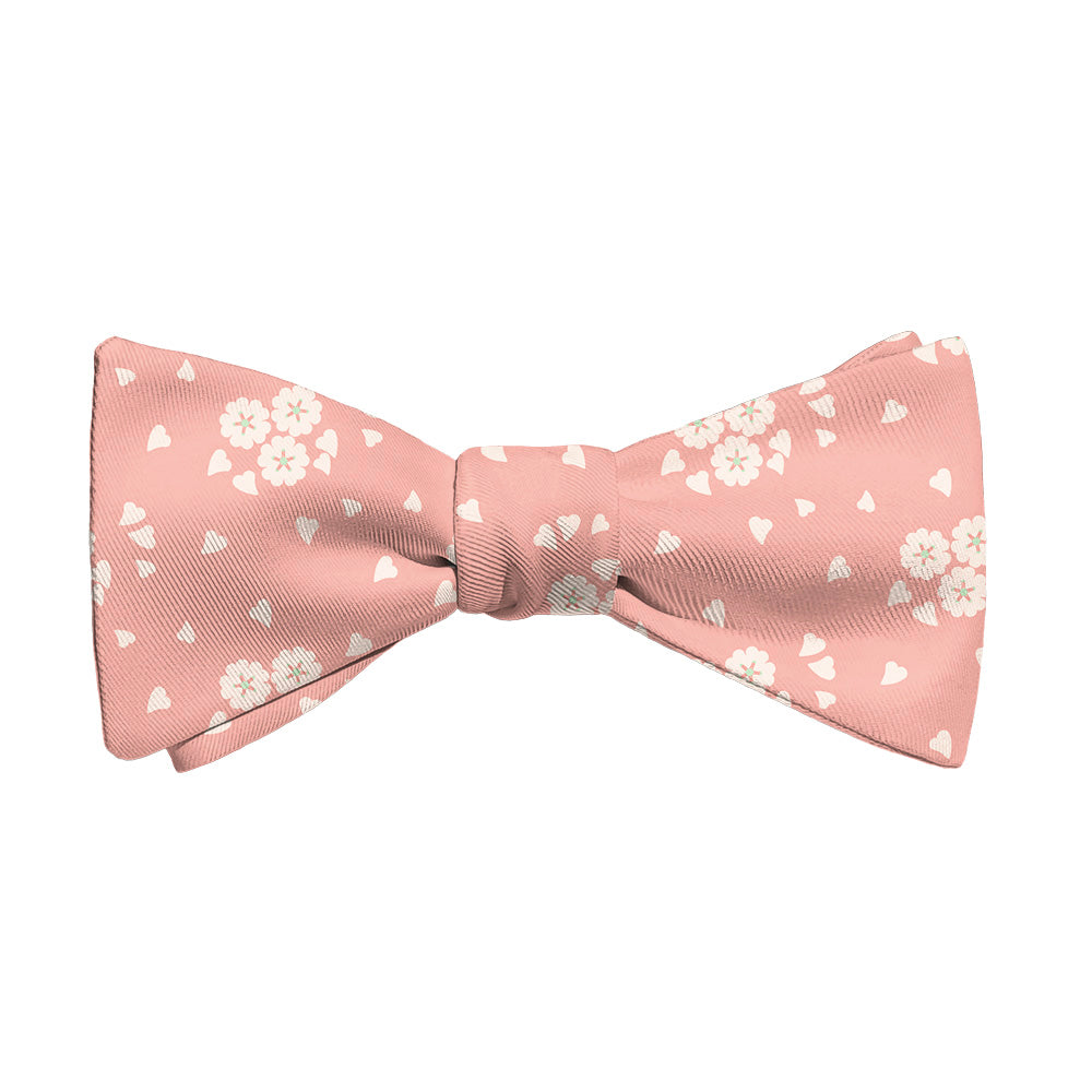 Cherry Blossom Bow Tie - Adult Standard Self-Tie 14-18" -  - Knotty Tie Co.