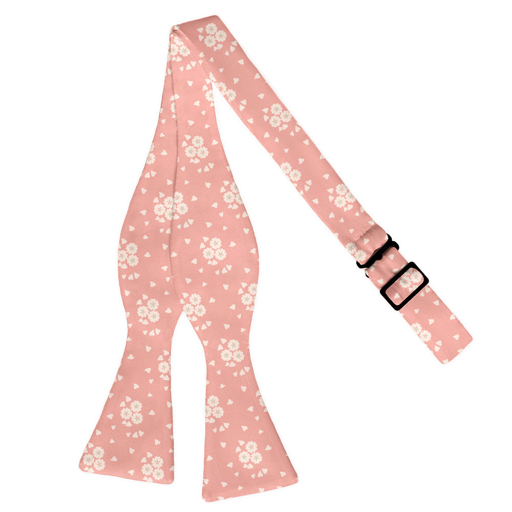 Cherry Blossom Bow Tie - Adult Extra-Long Self-Tie 18-21" -  - Knotty Tie Co.