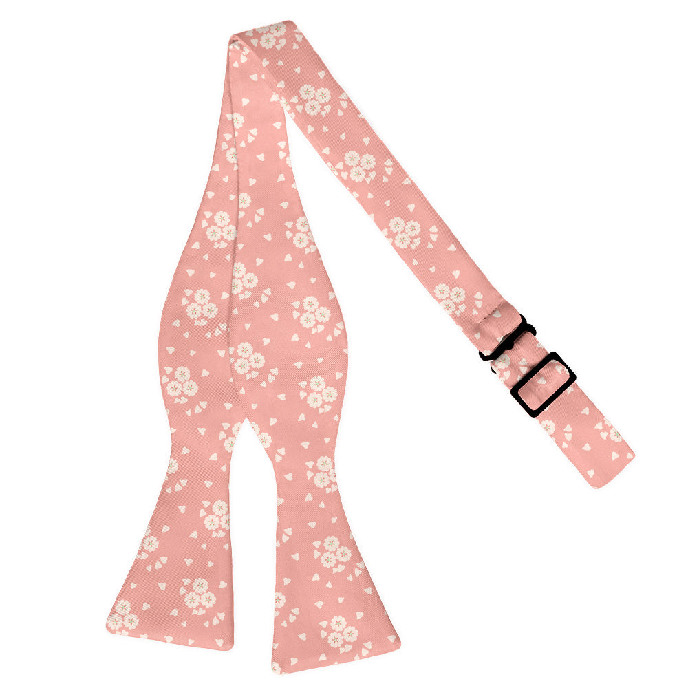 Cherry Blossom Bow Tie - Self Tie Flat - Knotty Tie Co.