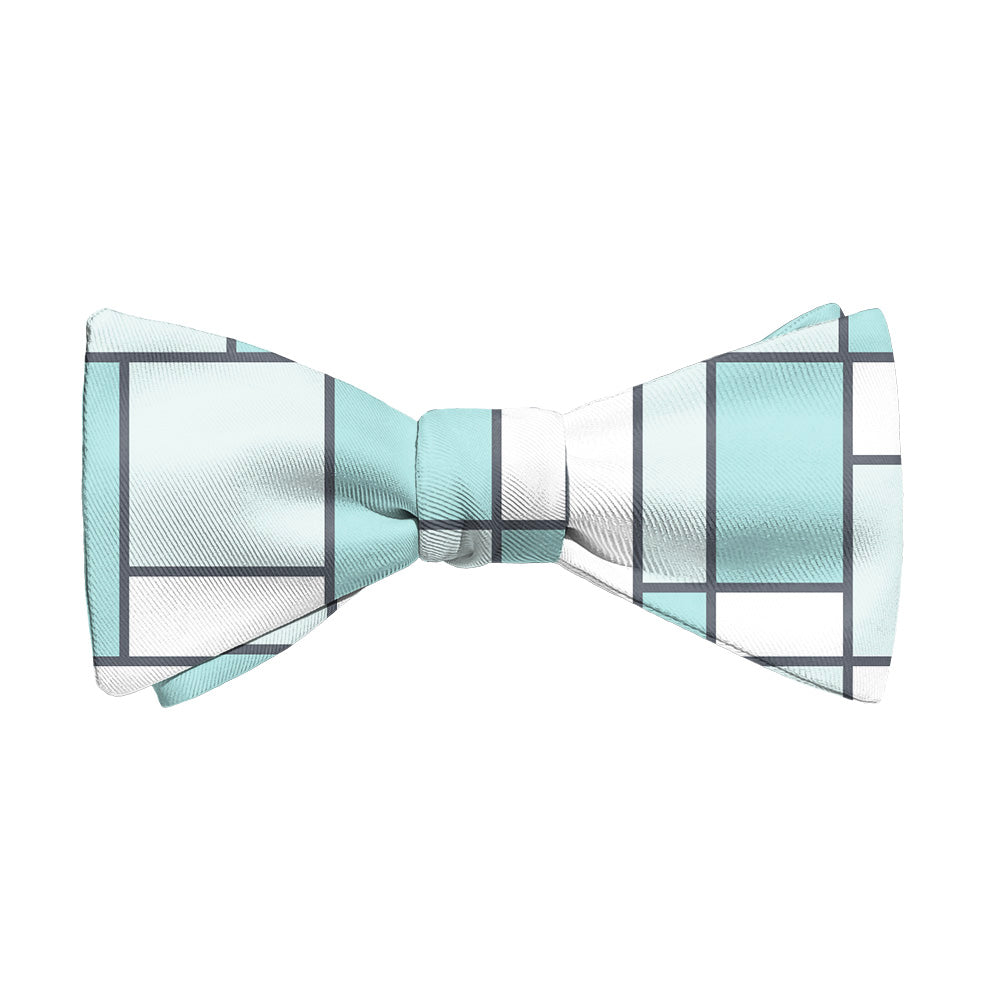 Cherry Creek Windowpane Bow Tie - Adult Standard Self-Tie 14-18" -  - Knotty Tie Co.