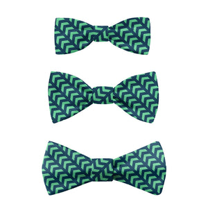 Chevron Geometric Bow Tie -  -  - Knotty Tie Co.