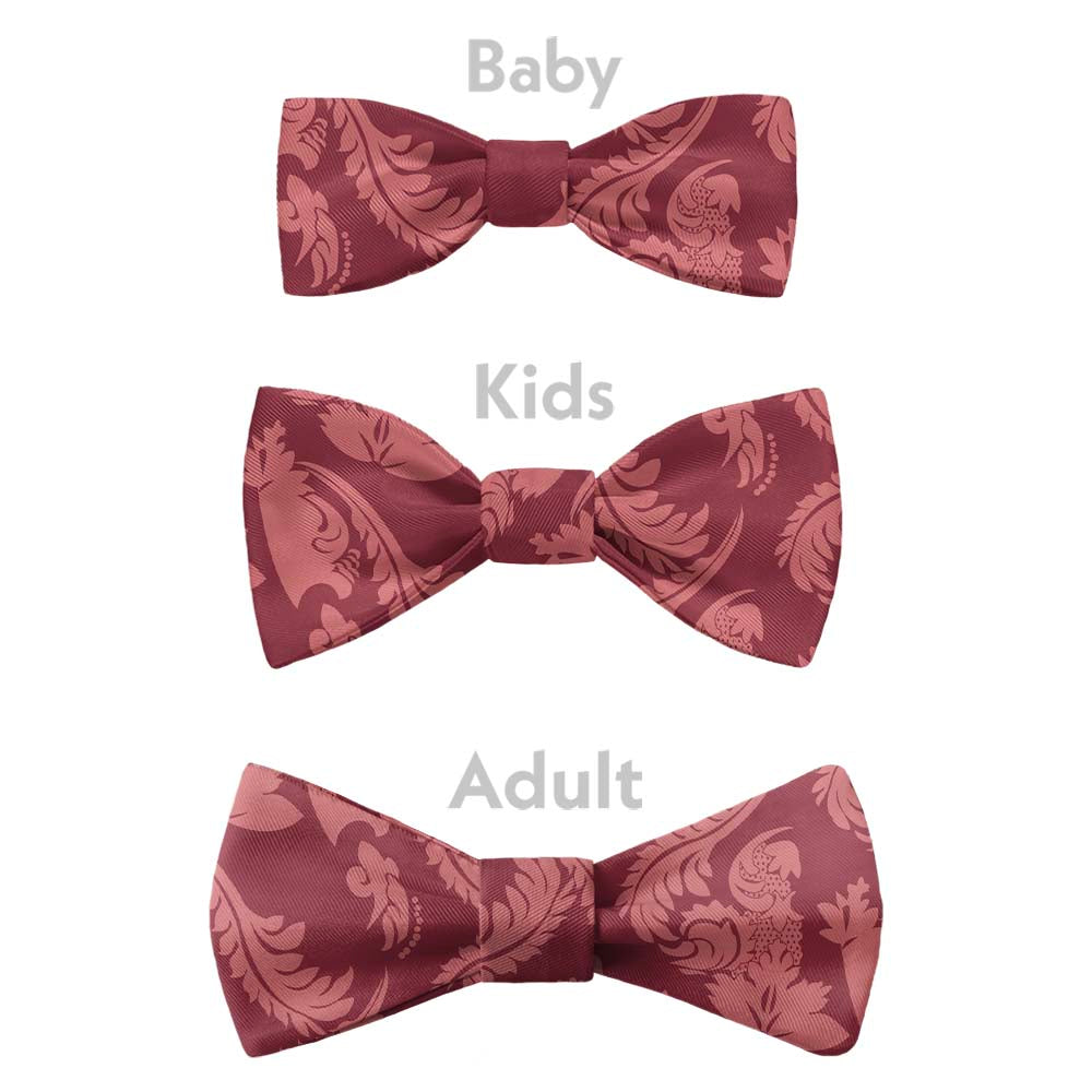 Chloe Paisley Bow Tie - Bow Sizes - Knotty Tie Co.
