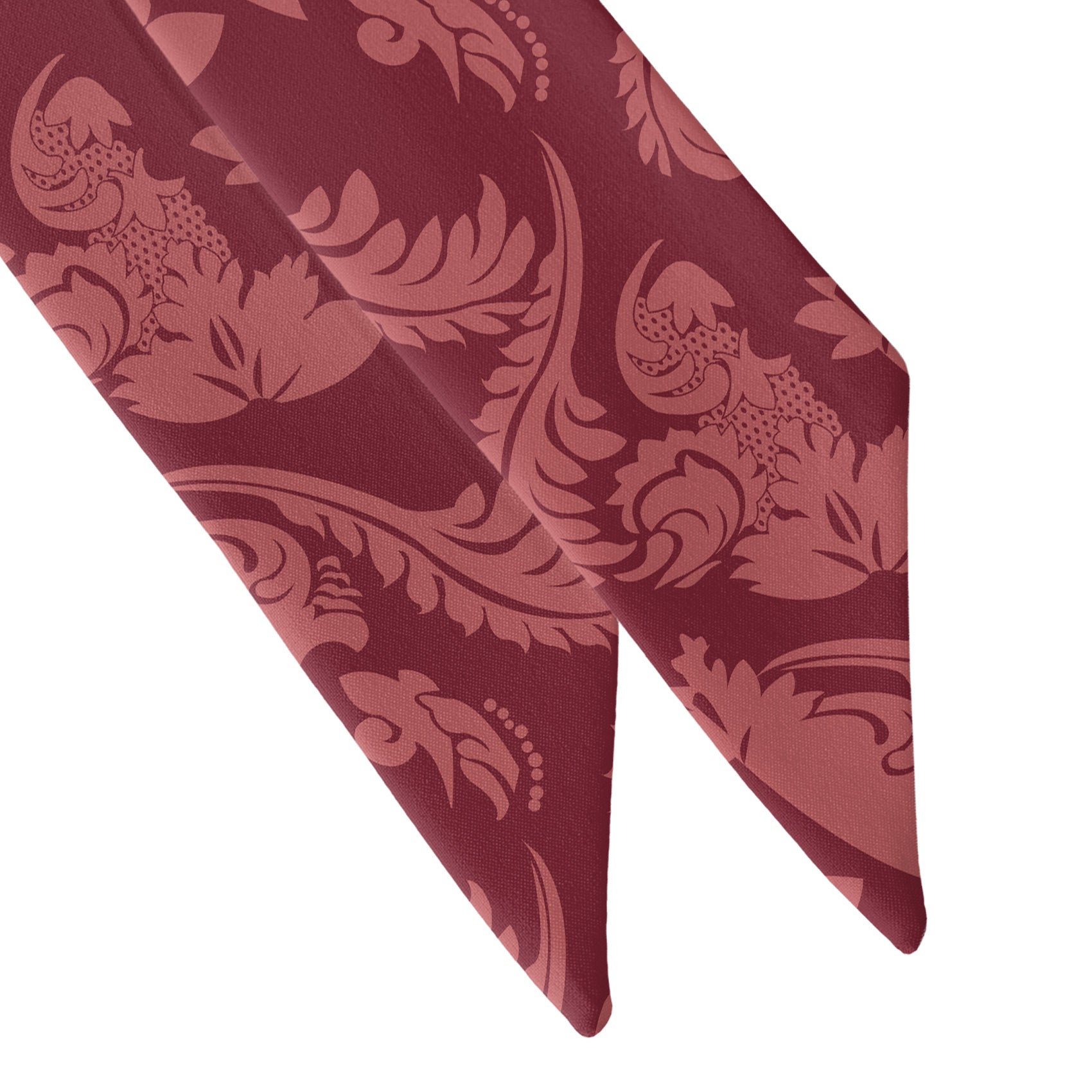 Chloe Paisley Hair Scarf - Scarf Tapered Ends - Knotty Tie Co.