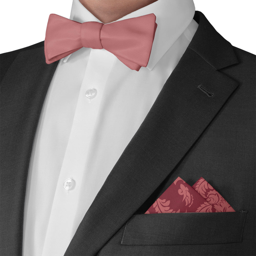 Chloe Paisley Pocket Square - Matching Bow Tie - Knotty Tie Co.