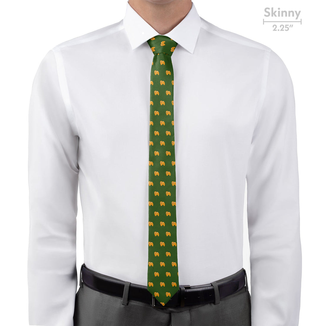Chow Chow Necktie - Skinny - Knotty Tie Co.