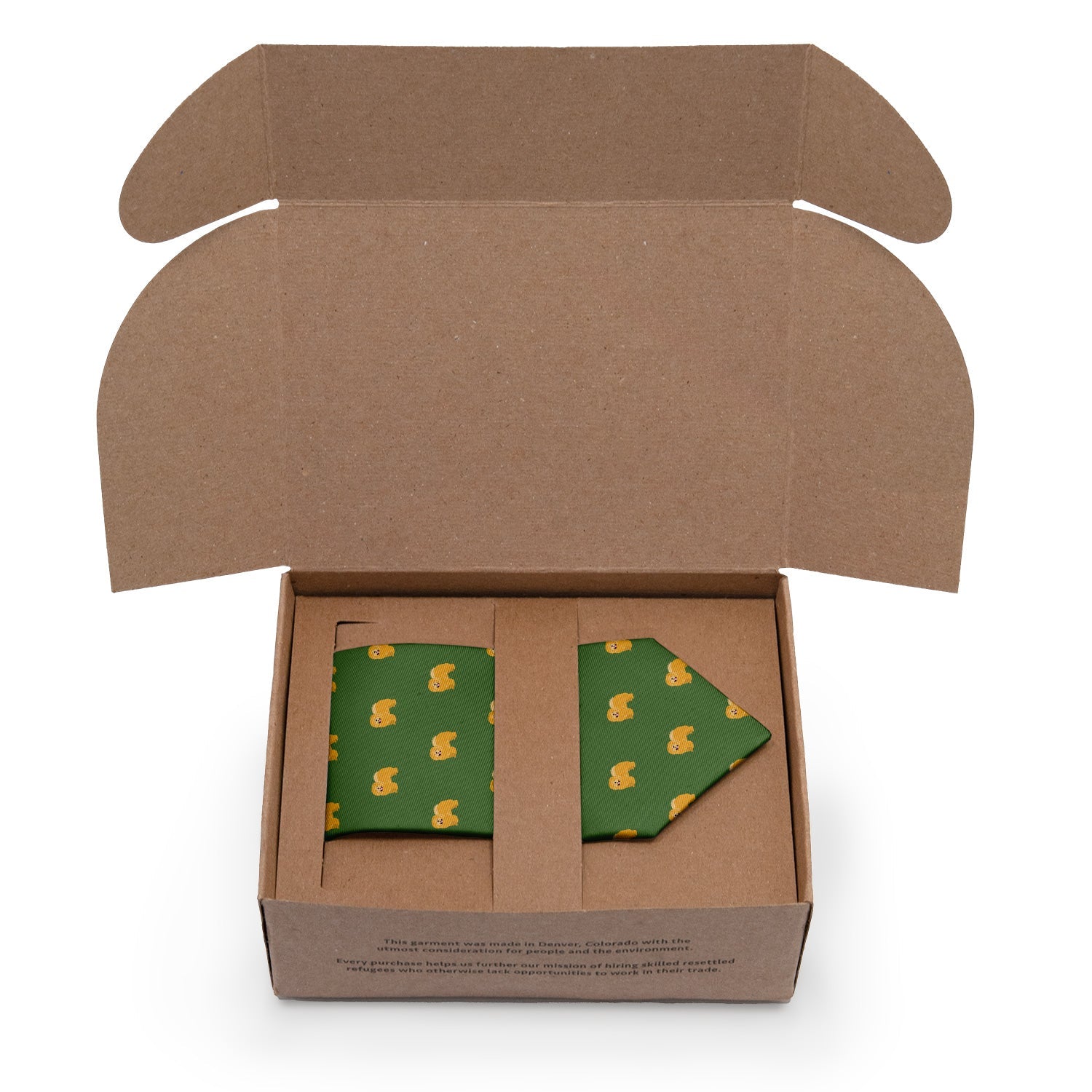 Chow Chow Necktie - Packaging - Knotty Tie Co.