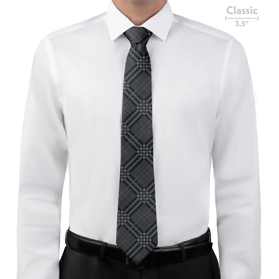 Cincy Plaid Necktie - Classic - Knotty Tie Co.